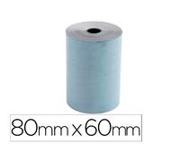 Rollo Sumadora Exacompta Safe Contact Termico 80 Mm X 60 Mm 52 G/M2