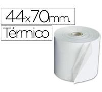 Rollo sumadora termico q-connect 44 mm ancho x 70 mm diametro sin bisfenol a