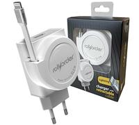 ROLLORDER Version Mejorada-Solo para iPhone 14 Y Versiones ANTERIORES, Carga Ultra Rápida 22.5W PD| Cable Retráctil Ahora MÁS Largo 90CM