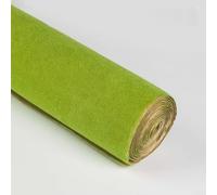 Rollos de alfombra de hierba de ferrocarril para diorama, construcción, juego de guerra, terreno, arena, mesa, paisaje, suministros de manualidades (verde claro, 50 x 50 cm)