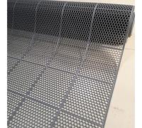 Rollos de Alfombrillas de Goma, Alfombra de Vinilo 0,18 Pulgadas Grosor for Zonas húmedas Interiores y Exteriores, Varios tamaños, Multicolor(Grey,3x1.2m)