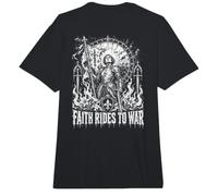 Rollos de Batalla a la fantasía del Caballero Medieval Comfort Colors Adult Heavyweight T-Shirt