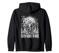 Rollos de Batalla a la fantasía del Caballero Medieval Sudadera con Capucha