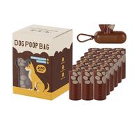 Rollos de Bolsas para Heces de Perro,270 Unidades Accesorios Grandes Con A Chocolate Y Dispensador | Sacos Para Heces De Mascotas | Na Przyjęcia Tematyczne I Różne