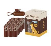 Rollos de Bolsas para Heces de Perro - 270 Unidades Grandes Con A Chocolate Y Dispensador Para Mascotas - Sacos Para Heces De Mascotas,Para Paseos Viajes Césped Patio Trasero Sendero