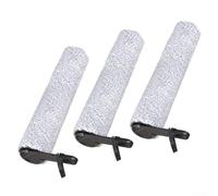 Rollos de cepillo de repuesto para aspiradoras Tineco S9 Artist Pro | S7 Pro | S6 y Stretch S6 | Rodillo desmontable versión 2 con cerdas de microfibra para suelos duros (3 piezas)