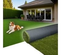 Rollos de Cesped Artificial 2x5 Barato - Césped Artificial para Exterior Resistente y Suave - Rollo Cesped Artificial Terraza Compatible con Animales - Alfombra Césped Exterior 35mm