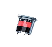 Rollos de Cinta de Carbono para impresoras de Etiquetas B50 B50w B32 Z401 M2 compatibles con impresoras de Etiquetas de código de Barras(Black Red)