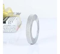 rollos de cinta de organza, Cinta de organza multicolor, varios tamaños, rollo 22 metros for papel regalo, manualidades, bodas(Silver,2.5cm)
