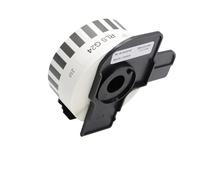 Rollos de Etiquetas térmicas DK 22210, 5 Rollos, Etiqueta Continua de 29mm x 30,48 m, Compatible con Impresora Brother QL(1 Roll)