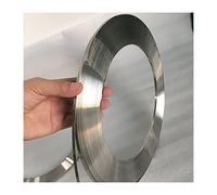 Rollos de lámina de cobre, Rollo de lámina acero inoxidable 301 0,1-0,5 mm grosor x 5-20 ancho metros(0.15mm x 20mm x 5 M)