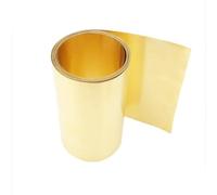 Rollos de lámina metálica, Hoja de tira fina latón 1 metro, espesor película dorada 0,1mm for proyectos bricolaje, placa aluminio H62(0.2x30x1000mm)