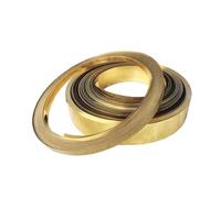 Rollos de lámina metálica, Surtido de cuñas latón, tira Metal for mejoras del hogar, proyectos bricolaje, placa lámina hoja(0.2x30x3000mm 1pc)