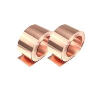 Rollos de láminas de cobre, Lámina de cobre al 99,9% latón 0,01 a,5 mm for joyería, artesanía y reparaciones eléctricas(0.1x100x1000mm)