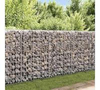 Rollos de Malla metálica de Acero Inoxidable, Muro de gaviones Acero, Varios tamaños Plata, Valla jardín, Barrera for Perros, detección Muro contención(450 x 30 x 100 cm (L x W x H))