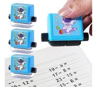 Rollos de Matemáticas | Herramienta Didáctica 4 en 1 con Números Aleatorios,Sello Giratorio Digital,para Uso Escolar en Casa Aula Infantil Niños