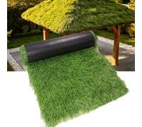Rollos de paja artificial, paja sintética verde impermeable para decoración mexicana de bar Tiki, 0,5 m x 10 m, ideal para fiestas y eventos