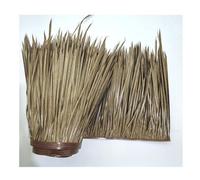 Rollos De Paja De Palma Artificial Techo De Paja For Tiki Bar Rollo De Corredor De Paja Sintético Impermeable Para El Verano Mantener Fresco, Cubierta De Patio Para(Yellow g,0.5x4m/1.64X13.1ft)