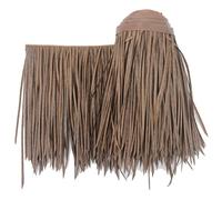 Rollos De Paja De Palma De Plástico PE Teja De Paja Techo De Paja Mexicana Artificial Rollos De Paja De Palma, Techo De Paja Tiki Hut Para Cubierta De Sombrilla(Yellow b,0.5x4m/1.64X13.1ft)