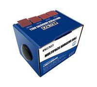 Rollos de papel de lija de gancho y bucle, rollo de papel de lija surtido de 4 granos cada rollo de 1 pulgada x 19.7 pies, rollos de tela de lija de grano 150 240 320 400 para lijado y pulido