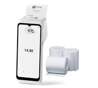 Rollos de papel de recibo de repuesto para dispositivo terminal SumUp, 20 rollos