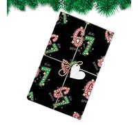 Rollos de papel de regalo de Navidad, recuerdos de fiesta de temporada, papel de seda de regalo de Navidad, para festivales, fiestas, reuniones, celebraciones, eventos, niños, adolescentes, adultos