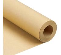 Rollos de Papel Kraft 1 rollo de papel kraft de 10 m, 10 cm, 20 cm, 30 cm o 45 cm de ancho for envolver flores y regalos, embalaje de mudanza, rollo de papel marrón for pintar(45cmx10M)