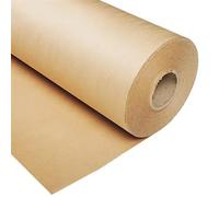 Rollos de Papel Kraft Papel de regalo Papel for manualidades Rollo de papel kraft marrón for envolver regalos Revestimiento de suelo Tablón de anuncios Manualidades(30cm x10M)