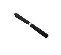 Rollos de Papel Kraft Papel Kraft Blanco Negro Marrón Papel Kraft for envolver embalajes Envolturas Manualidades Artes Revestimiento de suelos(Black,38cmx5m)