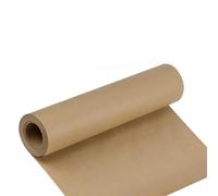 Rollos de Papel Kraft Rollo grande de papel kraft marrón de 50 cm x 10 m, 1 rollo for envolver regalos, embalaje, paquete, arte de pared, manualidades, cubierta de suelo