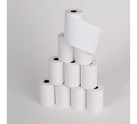 Rollos de Papel Térmico para Impresora, sin BPA de 57 x 38 diám. x 12 puntos - 50 unidades