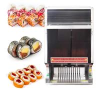 Rollos de Sushi Automáticos de 8/10/12 Piezas, Cortadora Multifuncional para Rollos de Sushi, con Cuchilla Afilada, Ahorra Tiempo, para Restaurante, Cocina, Snack Bar,12pcs