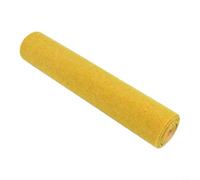 Rollos de tapete de césped para construcción de modelos de guerra, diseños de ferrocarril, mesa de arena, diorama de paisaje, diseño de paisaje (amarillo, 33 x 100 cm)