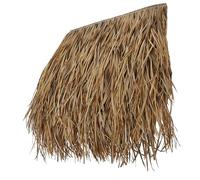 Rollos de techo de paja de palma sintética, paja artificial para cabañas Tiki, techo de césped impermeable, decoración duradera de patio al aire libre