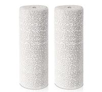 Rollos de tela de yeso de 30 pies a 250 pies, tiras de gasa blanca, vendas envolventes para manualidades, moldeo de máscaras, moldes corporales, arte de paisajes (10 pulgadas x 30 pies, blanco)