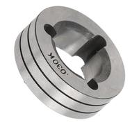 Rollos de transmisión moleteados con ranura en V para alimentador de alambre Miller MIG .030 .035 .045 (#7)