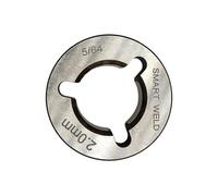 Rollos de transmisión moleteados con ranura en V para alimentador de alambre Miller MIG .030 .035 .045 (#3)