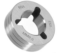 Rollos de transmisión moleteados V ranura para alimentador de alambre Miller MIG .023 .030 .035 .045 1/16 compatible con Clarke SIP MIG100/130/160/180/200 Bea (#1)