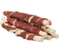 Rollos jaspeados con carne y pescado blanco 12 cm
