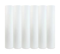 Rollos Papel Camilla Polipropileno Blanco 58 cm x 80 m | Papel de Camilla Precortado cada 40 cm (6 Rollos)