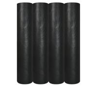 Rollos Papel Camilla Polipropileno Negro 58 cm x 80 m | Papel de Camilla Precortado cada 40 cm (4 Rollos)