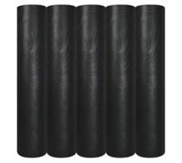 Rollos Papel Camilla Polipropileno Negro 58 cm x 80 m | Papel de Camilla Precortado cada 40 cm (5 Rollos)