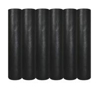 Rollos Papel Camilla Polipropileno Negro 58 cm x 80 m | Papel de Camilla Precortado cada 40 cm (6 Rollos)