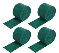 Rollos protectores de árboles de 3 capas diseñados para proteger la corteza del clima frío, daños UV y roedores de animales en árboles frutales y ornamentales (4 piezas)