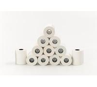 Rollos térmicos de alta calidad de 57 x 38 mm, 20 unidades, papel de recibo de calidad sin BPA para máquinas de tarjetas y POS, núcleo de 12,7 mm, impresión nítida y clara, se adapta a la mayoría de