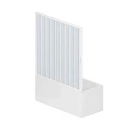 ROLLPLAST PINTO Puerta Mampara de bañera 140 CM de PVC Mod. Nina con Apertura Lateral
