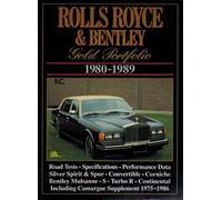 Rolls-Royce and Bentley Gold Portfolio 1980-1989