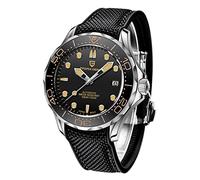RollsTimi Pagani Design Hombres Relojes mecánicos Hora Mano Acero Brillante Relojes de Buceo Movimiento japonés Cristal de Zafiro Calendario Pantalla Moda de Negocios NH35 Relojes PD-1667