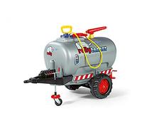 rolly®toys Remolque para tractor a pedales depósito rollyTanker plateado