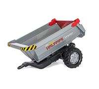 Rolly Toys 123193 - Patinete Individual (para niños de 3 a 10 años, con función de inclinación, diseño Adaptado a los niños), Color Gris y Rojo